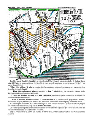 Sierras de Tandil y de La Ventana