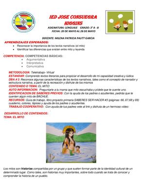 Guias De Lenguaje 3 5