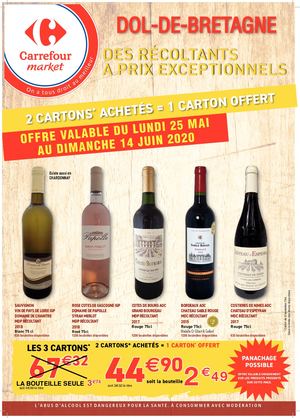 Des Récoltants à prix exceptionnels 2020