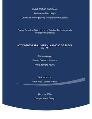 Actividades