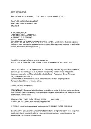 Guía Misael Coronado