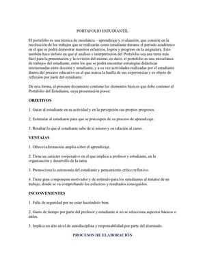 Portafolio Estudiantil Didáctica76