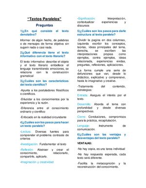Textos Paralelos