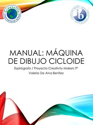 Manual dibujo cicloide