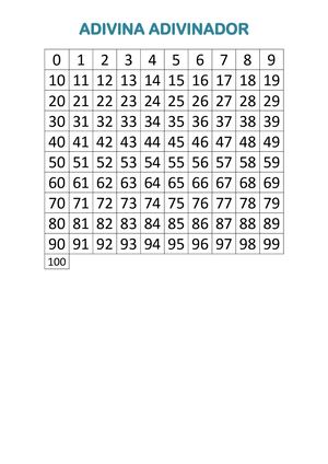 6 Adivinanza De Números