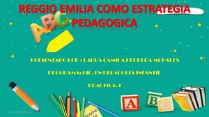 Cartilla Reggio Emilia