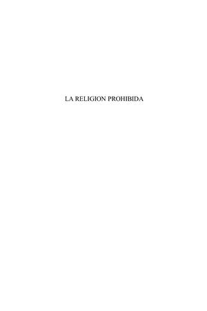 La Religion Prohibida