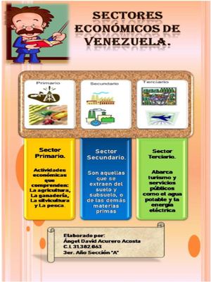 Sectores Economicos De Venezuela 2