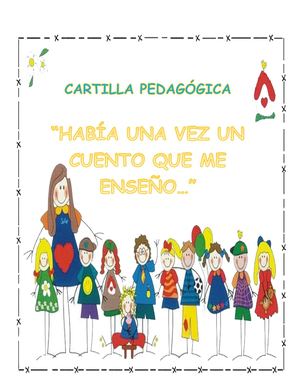 Cartilla Con 15 Actividades Pedagogicas Sobre Cuentos Y Narraciones Para Fortalecer La Lectura Y Valores En Niños De Primero Producto A Entregar Por Dayri Stella Maldonado Navas De Practica 2