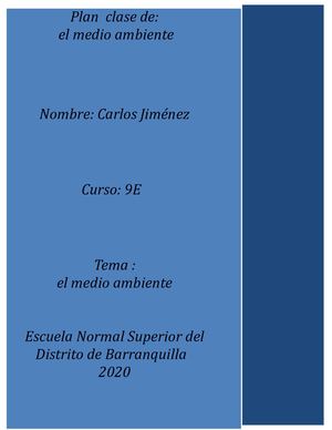 Plan Clase Cjm