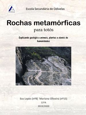 Rochas Metamórficas para totós