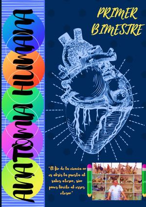 PORTADA DE ANATOMIA - I BIMESTRE