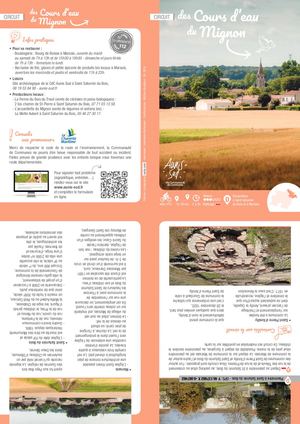 Circuit des cours d'eau du mignon