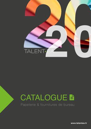 Catalogue Papeterie et Fournitures de bureau TALENT'EA