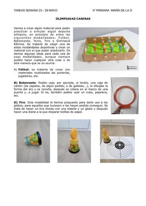 Tareas 25 20 De Mayo