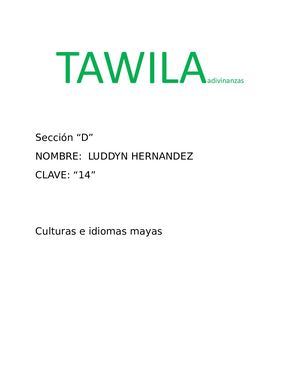 Tawilaadivinanzas