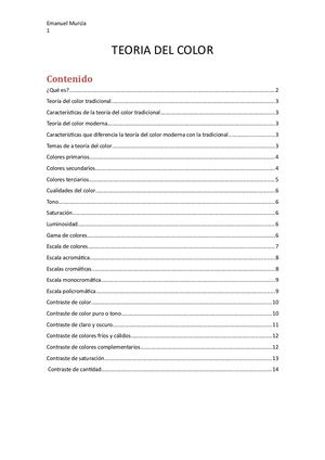 Teoria Del Color