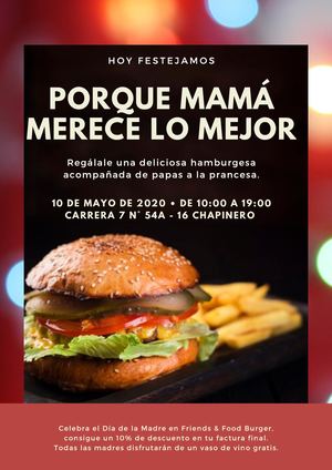 RESTAURANT FOOD & FRIENDS (PUBLICIDAD)