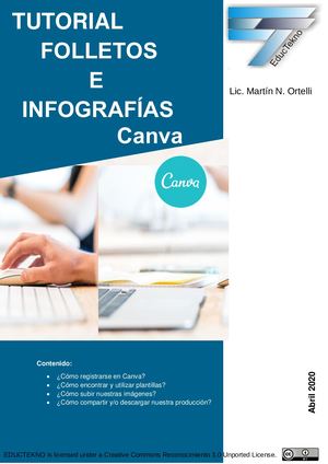 Tutorial Canva Folletos E Infografias