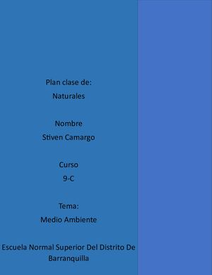 Plan Clase