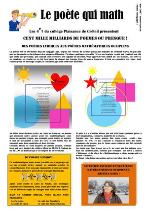 Poete Qui Math