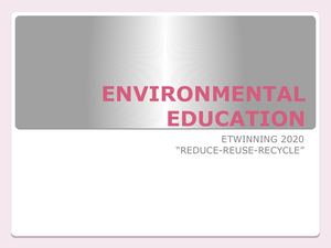 Environmental Education