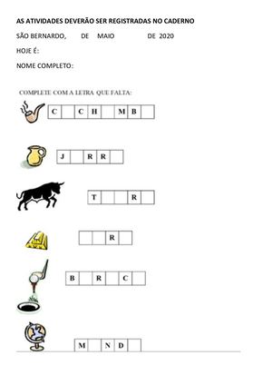 1º ano - Português 3