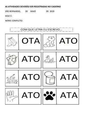 1º ano - Português 5