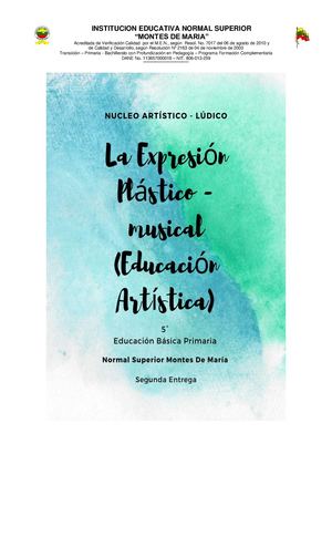 Guía De Artística 5°