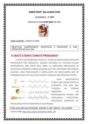 2º Ano Arte 4 Bloco 2