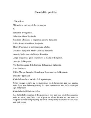 El Medallón Perdido (3)