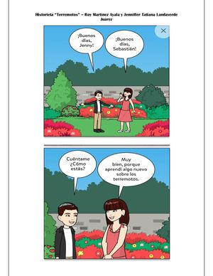 Historieta Los Terremotos