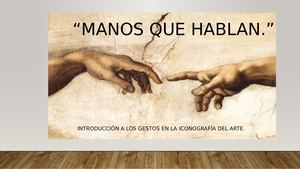 Manos Que Hablan