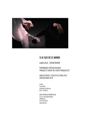 Dossier de production Si Je Suis De Ce Monde