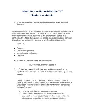 Fluidos Y Sus Teorías Ali