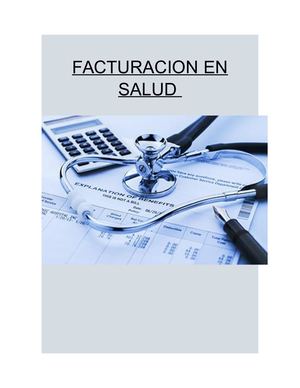Facturacion en salud