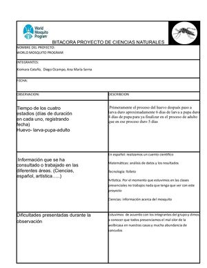 Base Bitacora
