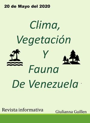 clima, vegetacion y fauna