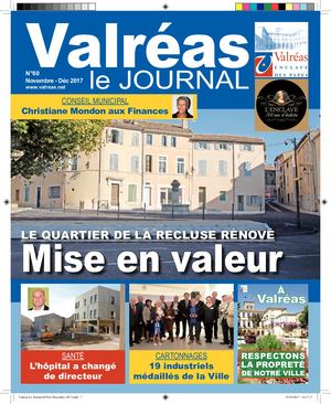 Valréas Le Journal Novembre 2017