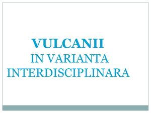Vulcaniiin Varianta Interdisciplinara