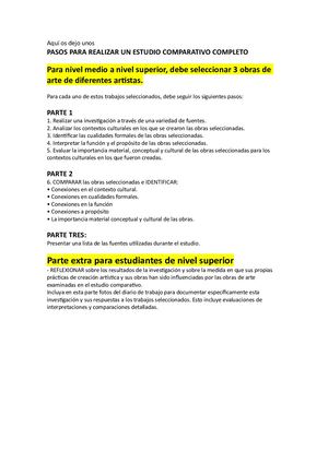 ESTUDIO COMPARATIVO PASOS