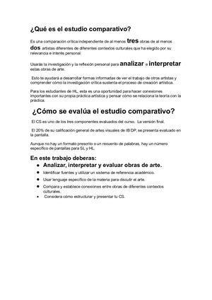 Qué Es El Estudio Comparativo