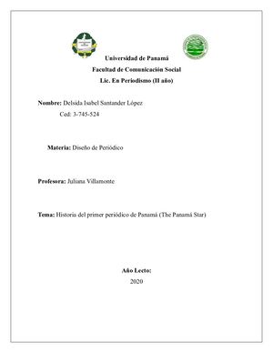 Primer Periodico De Panamá