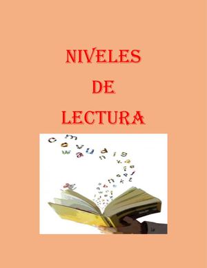 NIVELES DE LECTURA