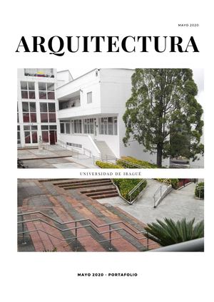 Portafolio Arquitectura