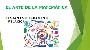 El Arte De La Matemática