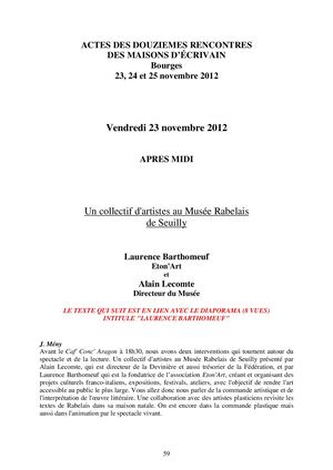 Textes Des Actes 2ème Partie