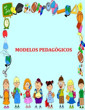 Cartilla Modelos Pedagogicos