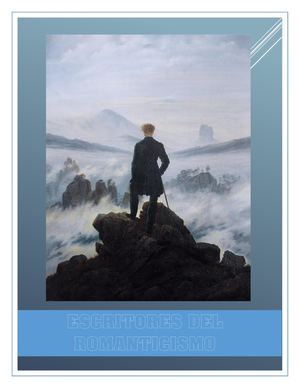 Escritores Del Romanticismo