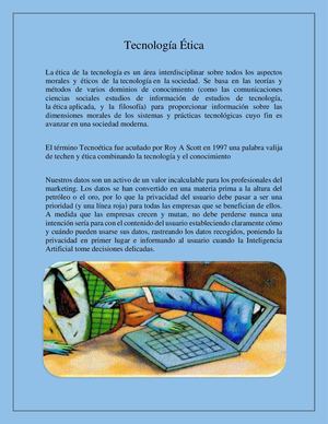 Tecnología ÉTica